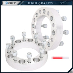 2 Pcs 1.5" 8x6.5 Wheel Spacers 14x1.5 For 2001-2010 Chevy Silverado 2500 3500 HD 6B93BC-57