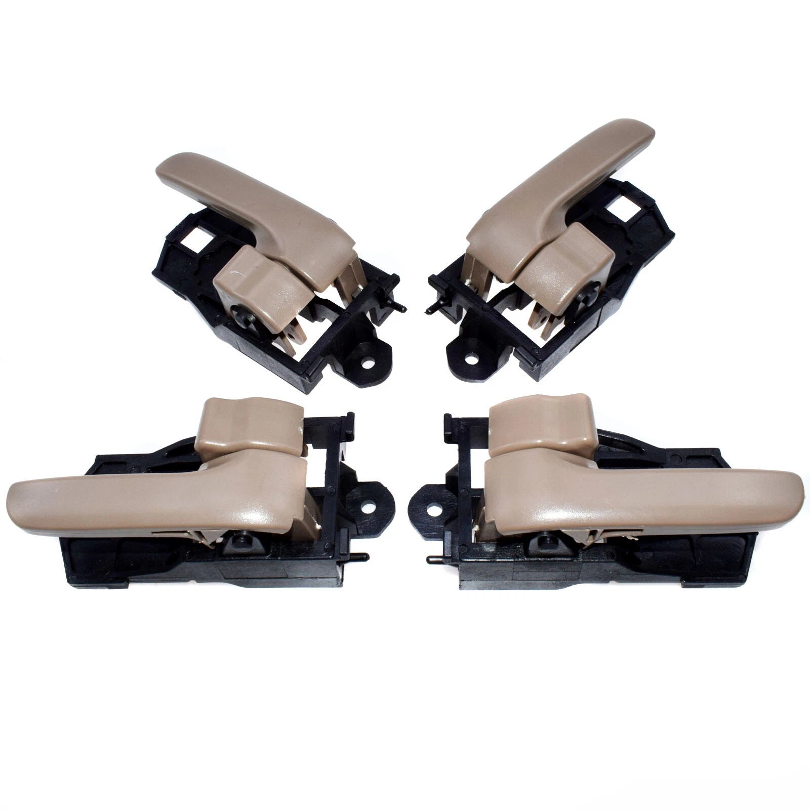 4Pcs Beige Insdie Door Handles For 1997-01 Toyota Camry 69206-AA010 69205-AA010 6B93BC-57