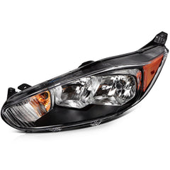 For Ford Fiesta 2018-2014 Black Housing Left+Right Side Headlights Assembly 6B93BC-57