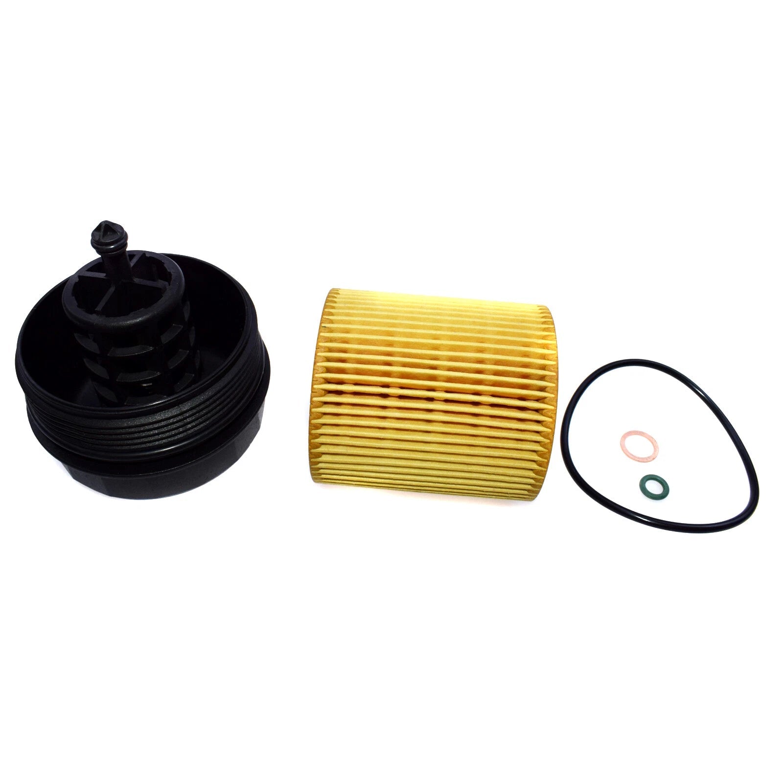 Engine Oil Filter & Cap For BMW E60 E90 E92 F10 E82 E83 X5 Z4 HU816X 11427525334 6B93BC-57