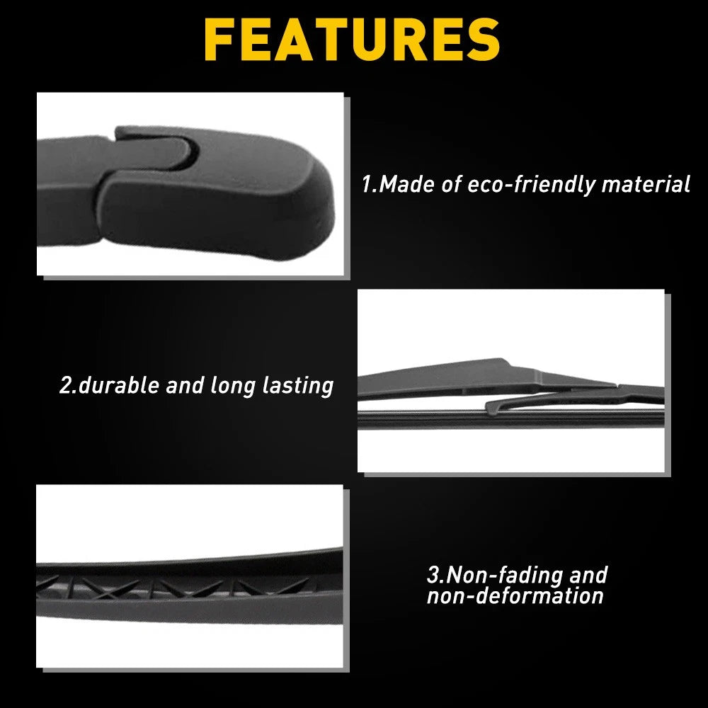 Rear Window Wiper Arm Blade For 2009-2020 Dodge Journey 68040371AA, 68040372AA 6B93BC-57