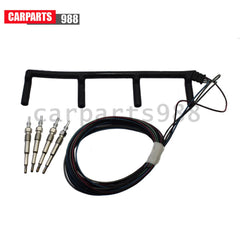 Glow Plugs Harness Kit For VW Jetta Golf Beetle L4 1.9L N10591608 038971782C 6B93BC-57