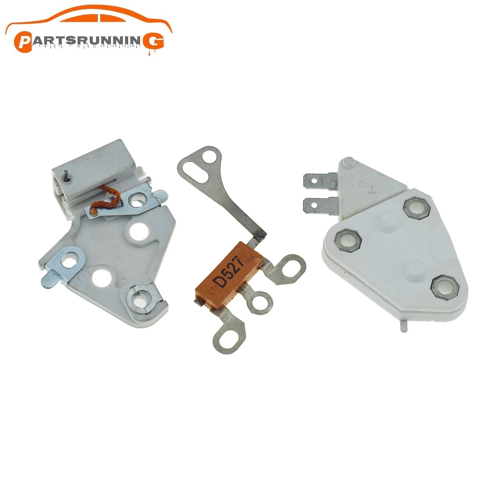 For Chevrolet GM 10SI 12SI Alternator 1Wire Self Excited Regulator Rebuild Kit 6B93BC-57