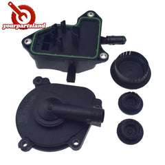 Oil Separator Crankcase Vent Valve PVC Breather & Cam Plug Set For Mercedes M272 6B93BC-57