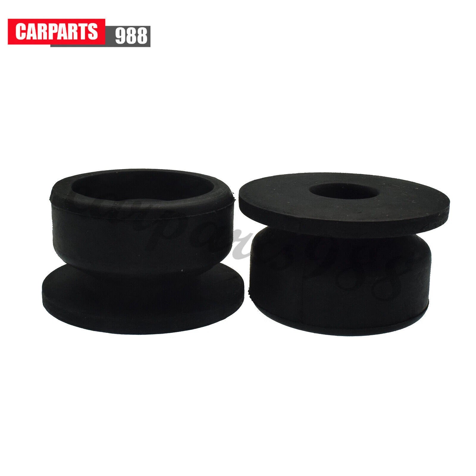 2Pcs Radiator Lower Mount Rubber Cushion Bushing For Honda CRV Civic Accord Fit 6B93BC-57