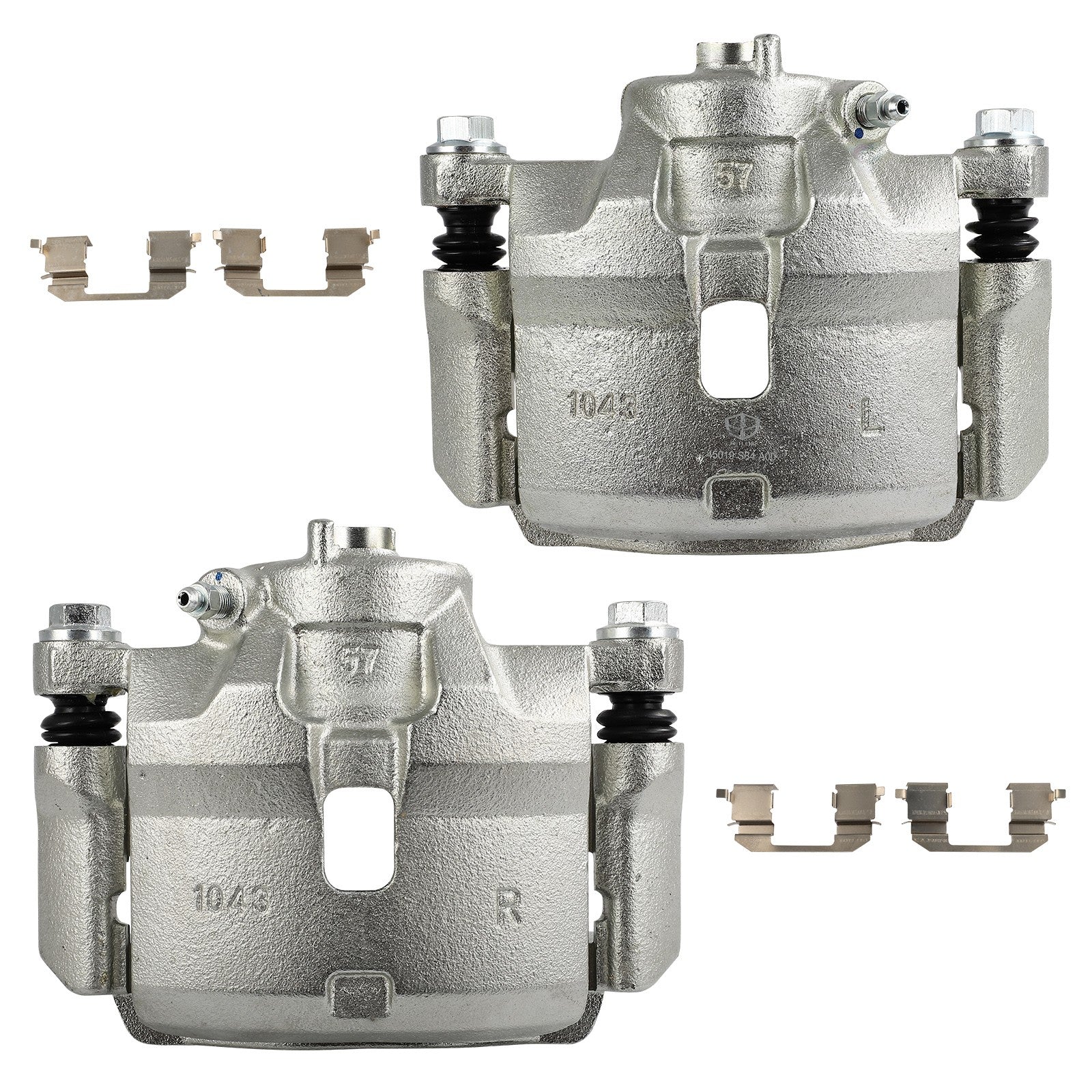 Front Brake Calipers 2Pcs  For 1997-1999 Acura CL 1990-1997 Honda Accord 6B93BC-57