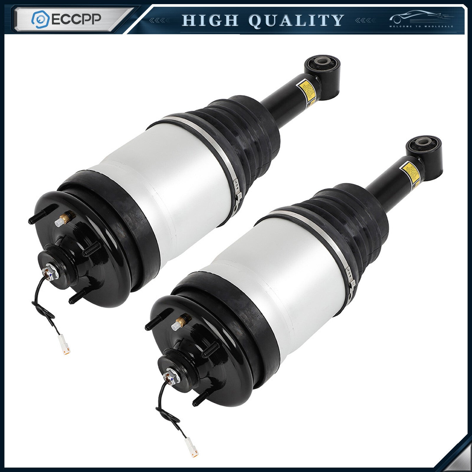Rear Pair Air Suspension Strut w/ ADS For 2010-2013 Land Rover Range Rover Sport 6B93BC-57