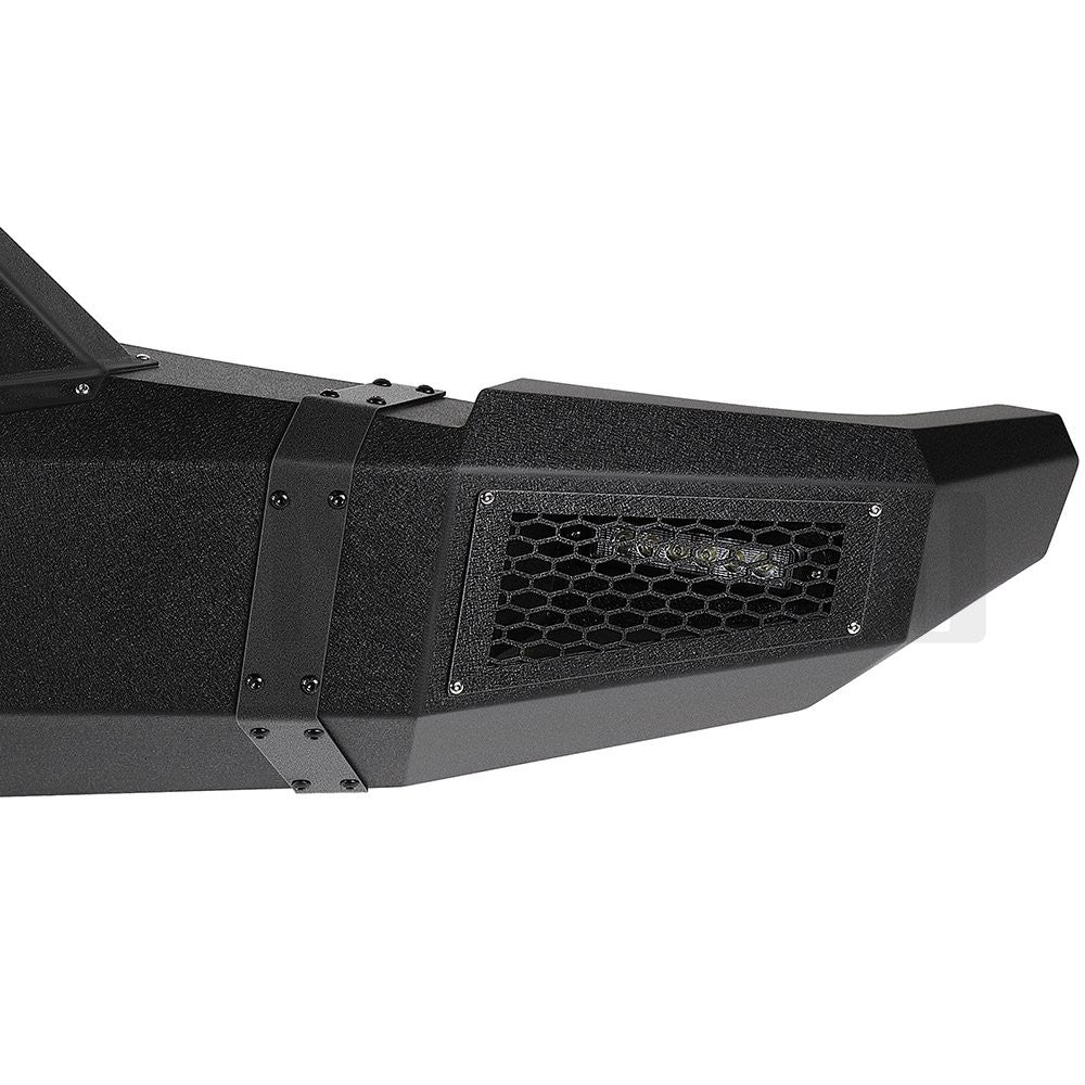 Textured Front Bumper w/ D-ring & Winch Plate For 2010-2018 Dodge Ram 2500 3500 6B93BC-57