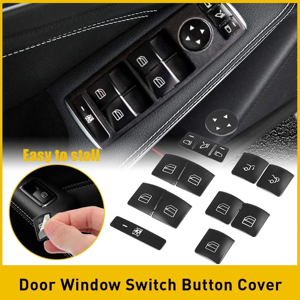 FOR Benz GLE350 GLE500 GLE550 GLE400 AMG 2016-18 Door Switch Button Cover EOA 6B93BC-57