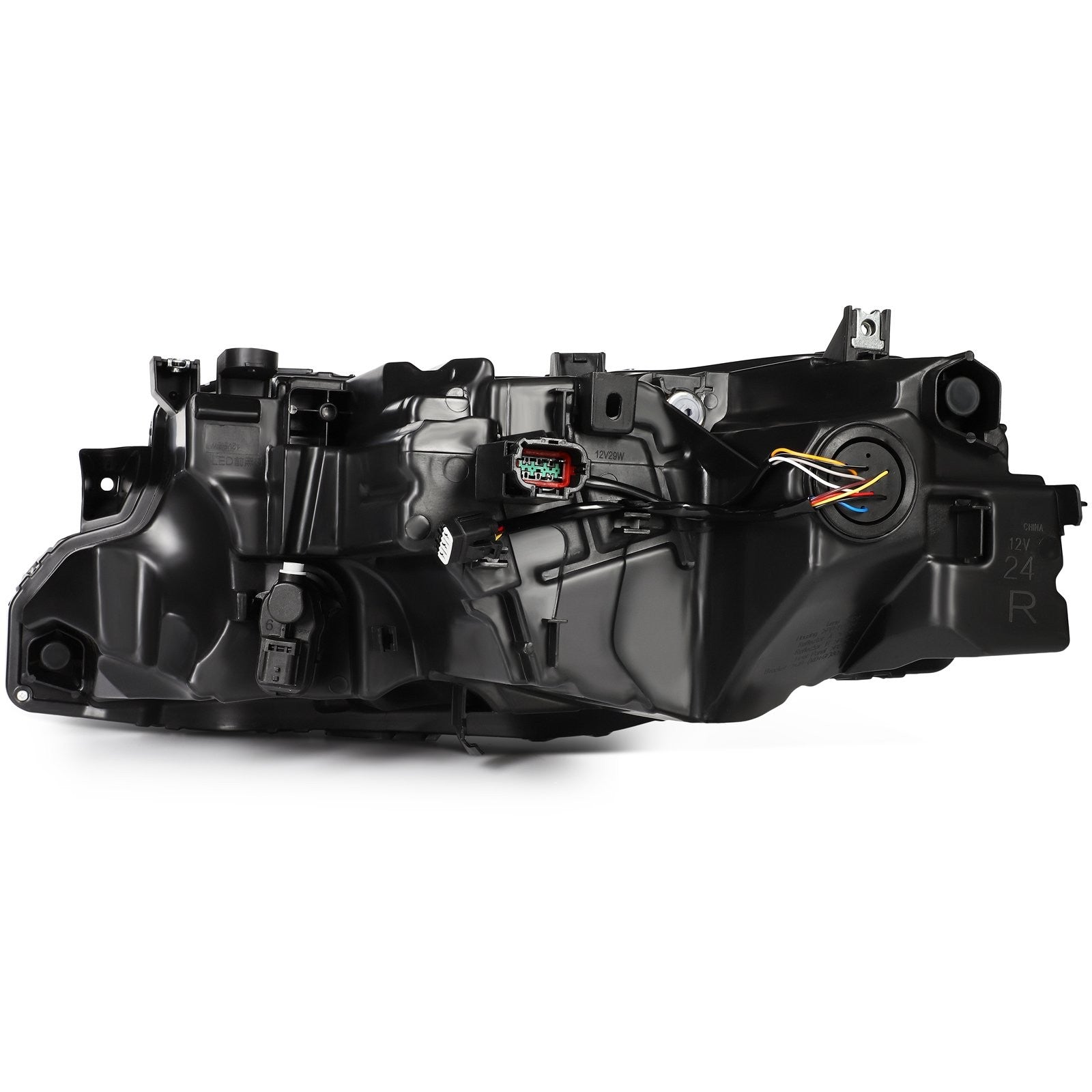 Right Side LED Headlight For 2021-2023 Nissan For Rogue S 1.5L 2.5L Black 6B93BC-57