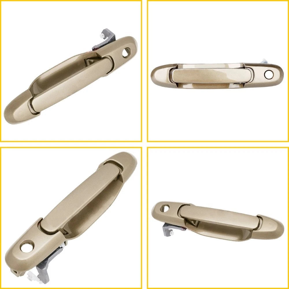 Door Handle For 1998-03 Toyota Sienna Van Front Outer Left Driver Side Beige EOA 6B93BC-57
