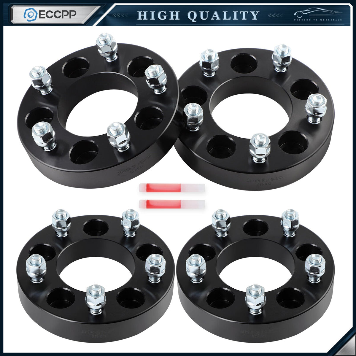 4 Pcs 1.25" Wheel Adapters 5x5"/ 5x127 to 5x135 For Dodge Grand Caravan Journey 6B93BC-57