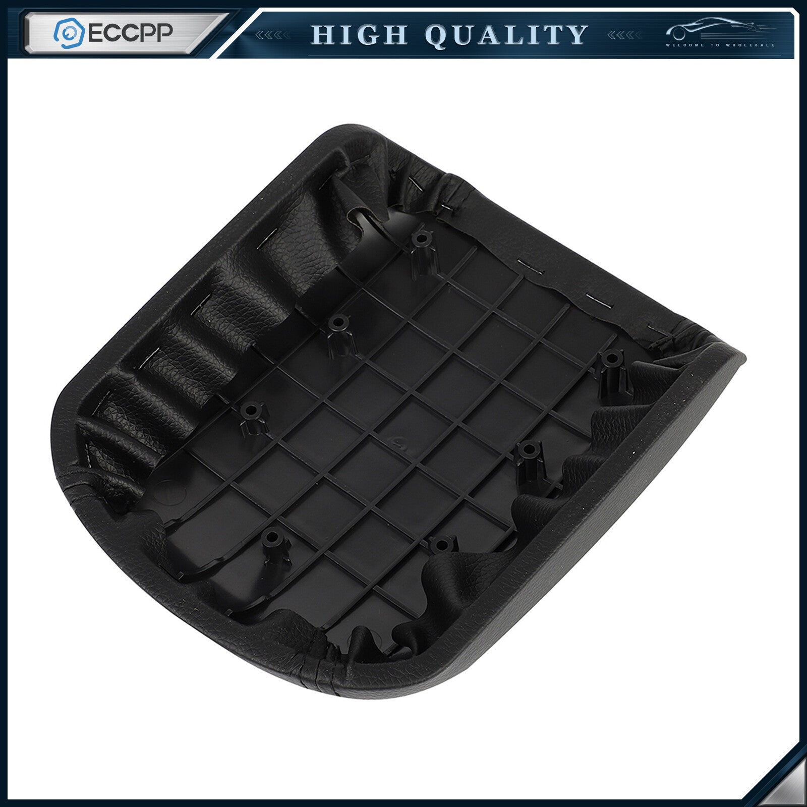 For Chevrolet Cruze 2009-2014 Black Leather Center Console Armrest Cover Lid 6B93BC-57