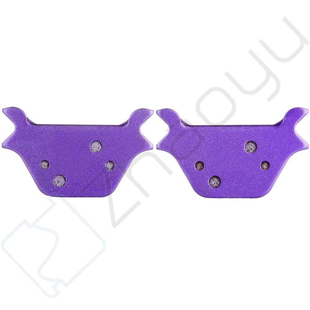 1 Pair Brake Pads Rear For Harley-Davidson FXST Softail 1988-90 Carbon Fiber 6B93BC-57