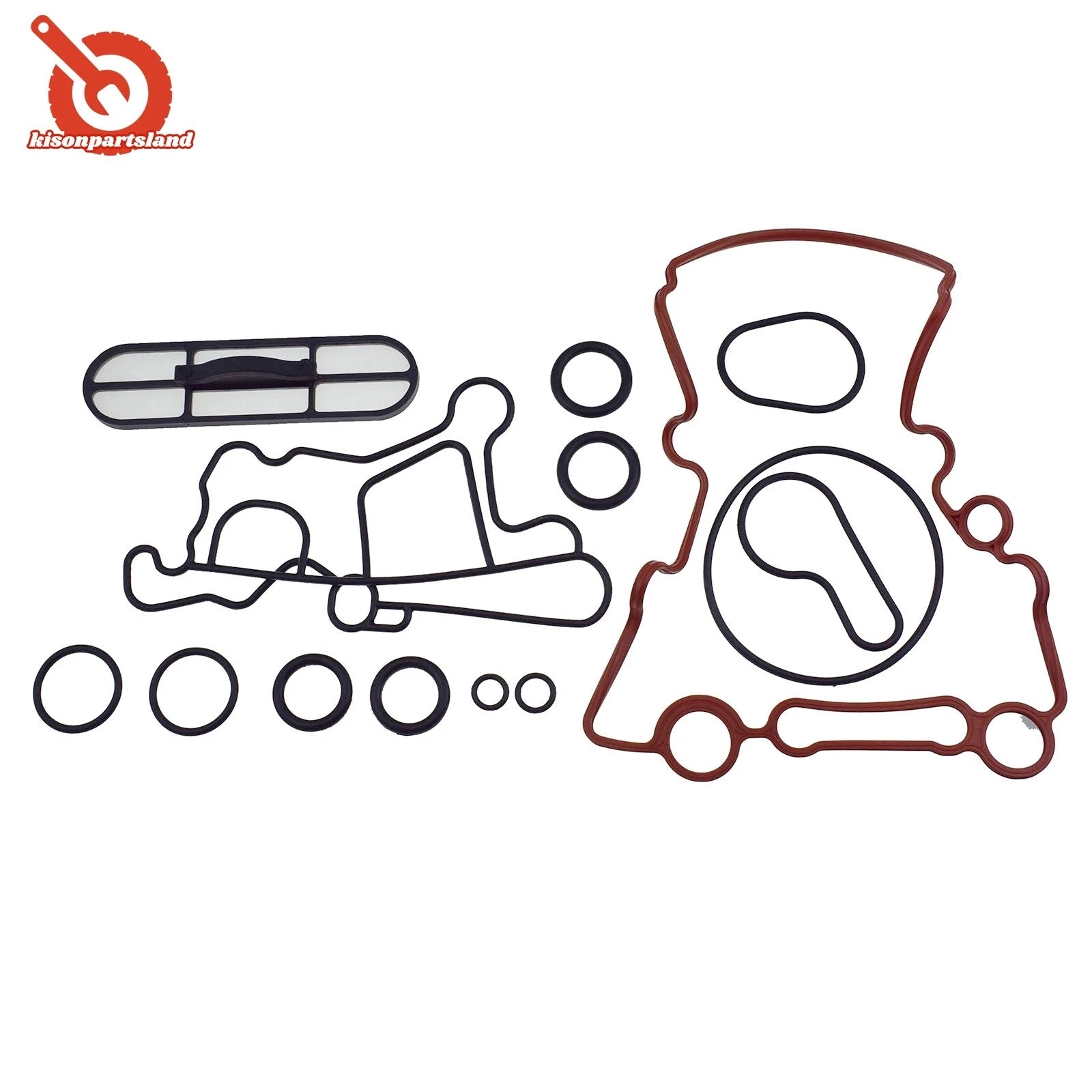 Oil Cooler Gasket Kit Fit 03-10 Ford 6.0L Powerstroke Diesel 3C3Z-9N693-A 6B93BC-57