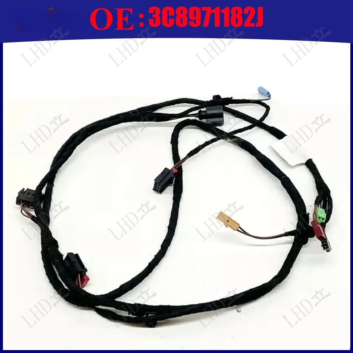 Rear Tailgate Cable Set 3C8971182J For VW PASSAT CC 3C8 971 182 J RHD, 6B93BC-57