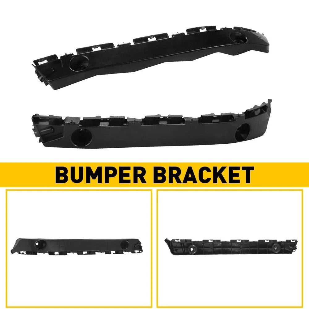 Black Front Left Right Side Bumper LH+RH Brackets For Toyota Sienna 2011-20 EOA 6B93BC-57