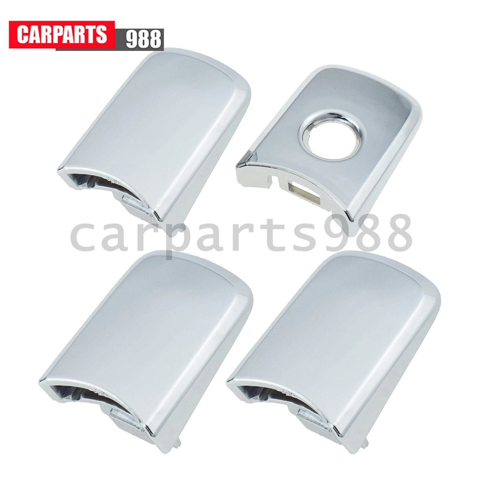 Outside Door Handle Cover Chrome Front /Rear LH /RH for 2008-2013 Nissan X-Trail 6B93BC-57