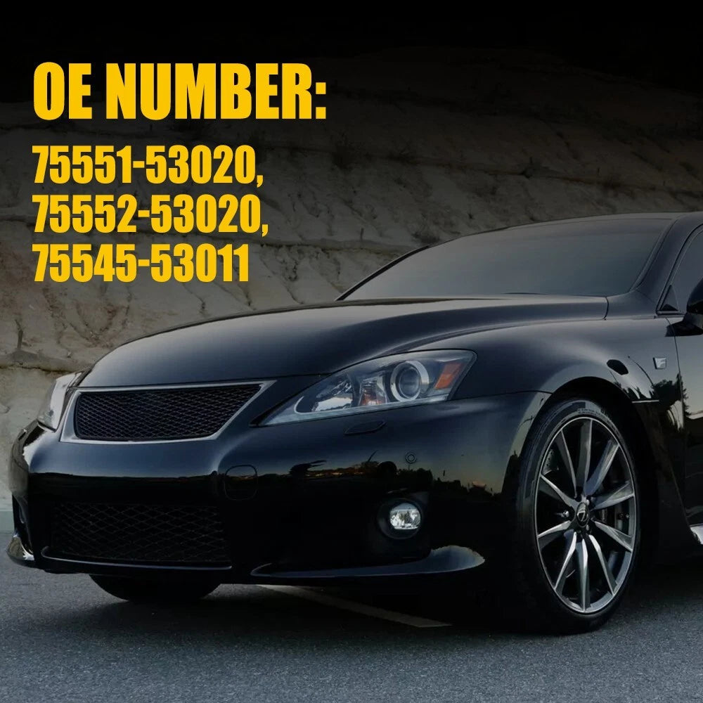 For Lexus IS250 IS350 Windshield Moulding Kit W/Clips Left & Right 2006-2013 EOA 6B93BC-57