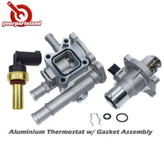 Aluminium Thermostat Housing Assembly For 11-18 Chevy Cruze Sonic Trax 1.8l 1.6l 6B93BC-57