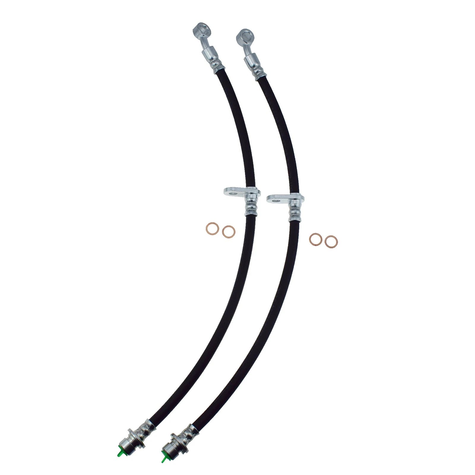 Front Brake Hydraulic Hoses for Acura TL TSX 2004-2008 Honda Accord 2003-2007 6B93BC-57