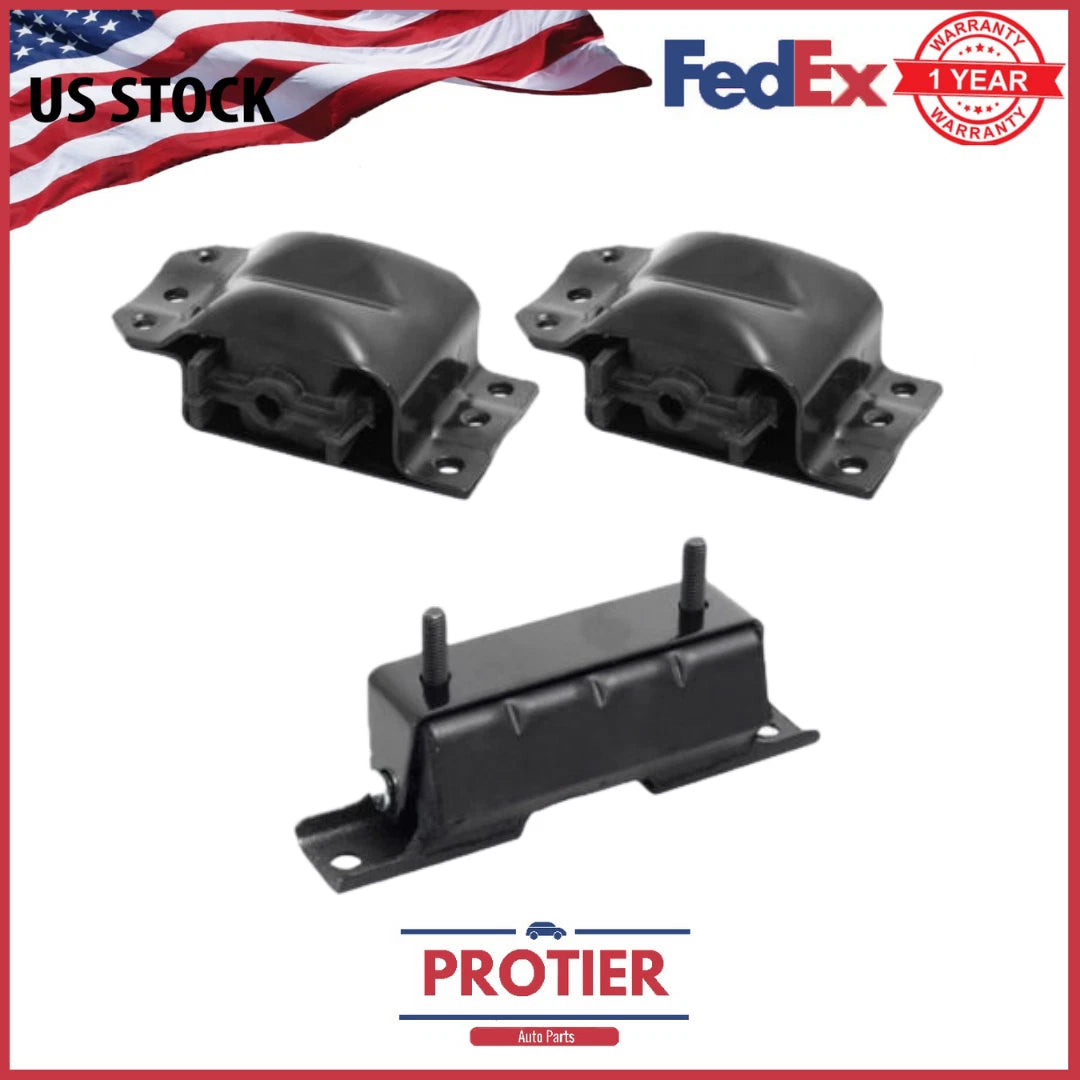 Motor & Trans Mount for 1988-2000 Chevy K3500 / GMC K3500 5.7/6.2/6.5/7.4L 4WD 6B93BC-57