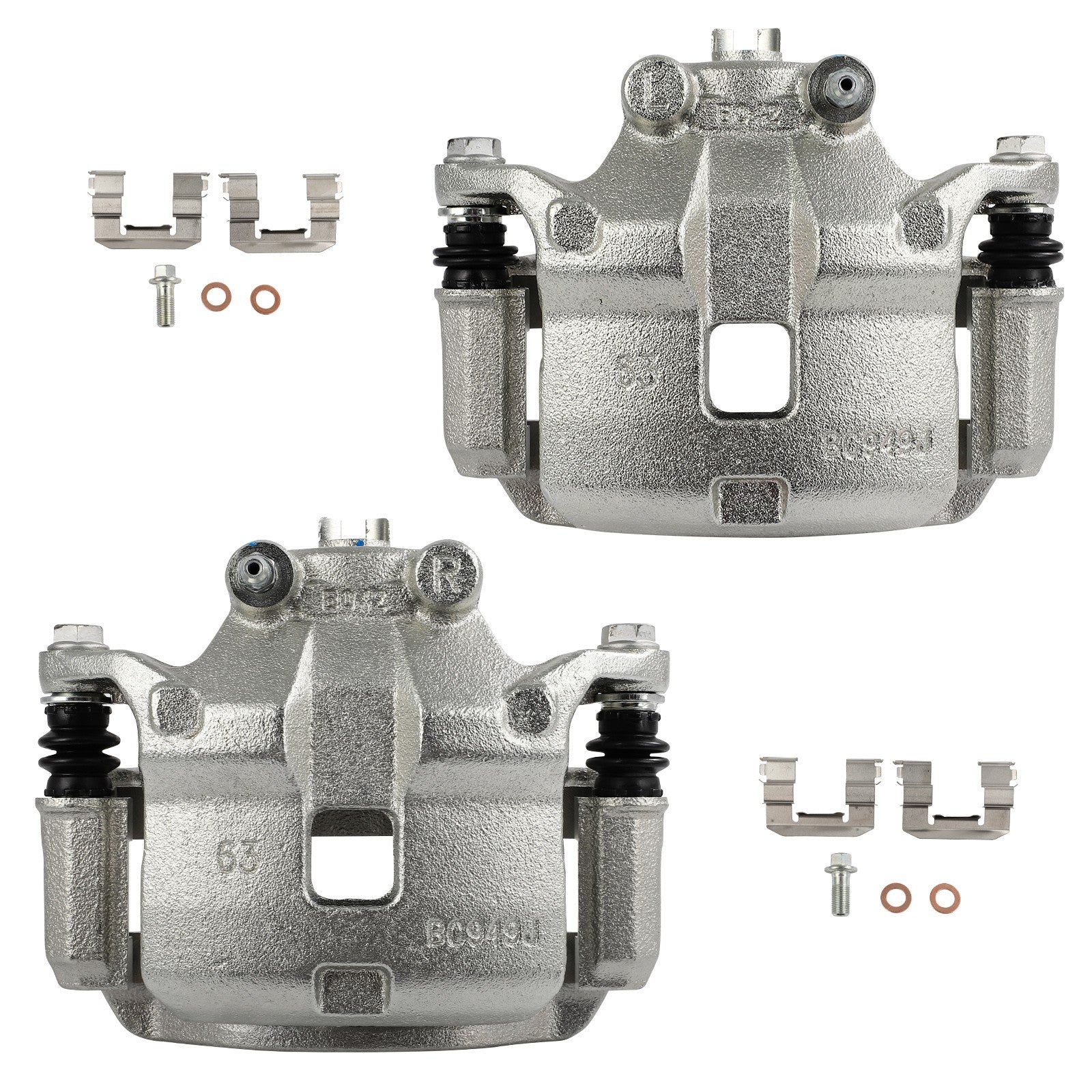 Front Left Right Brake Calipers 2Pcs For 2000-06 Nissan Sentra 19B2618, 19B2619 6B93BC-57