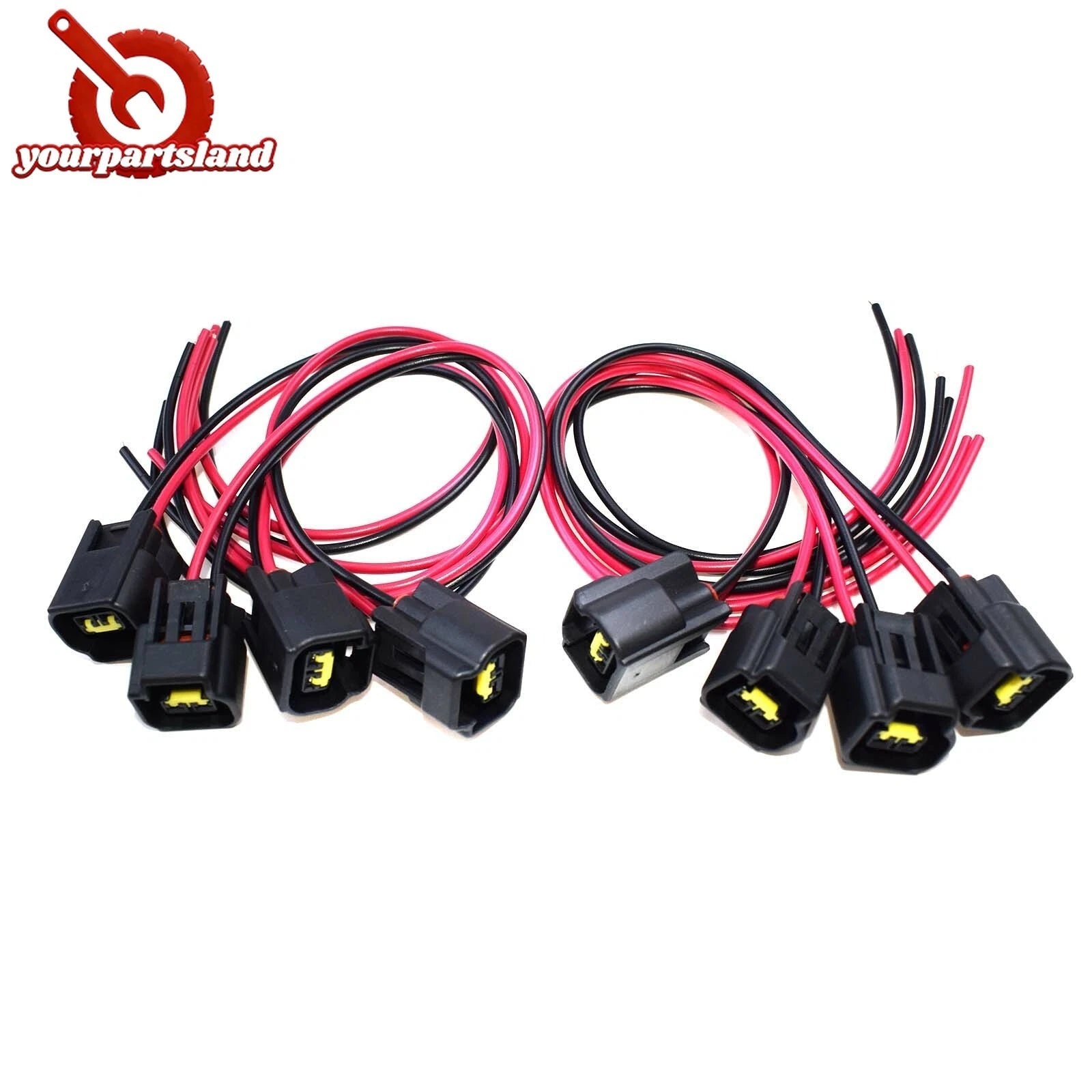 For Ford Ignition Coil 2-Way Plug For Modular 4.6 5.4 6.8 Cobra Mustang 1P1258 6B93BC-57