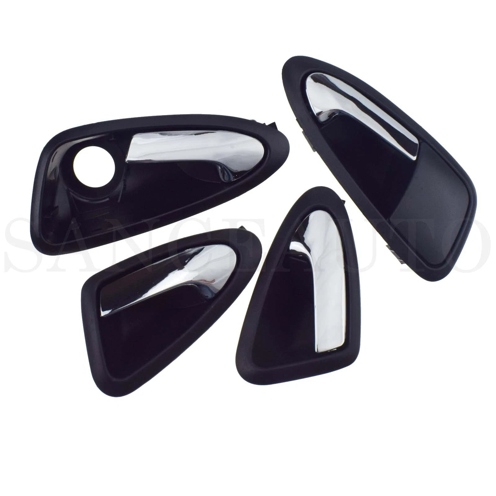 Chrome Front Rear LH RH Inside Door Handle for Seat Ibiza 2009-2017 6J1837113A 6B93BC-57