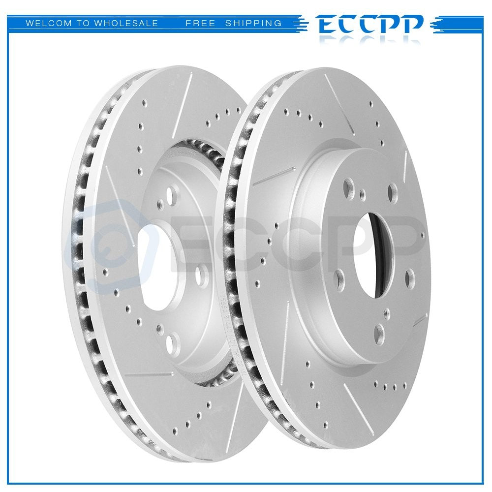 Front Brake Discs Rotors For Lexus HS250h Scion xB Toyota Prius V Toyota RAV4 6B93BC-57