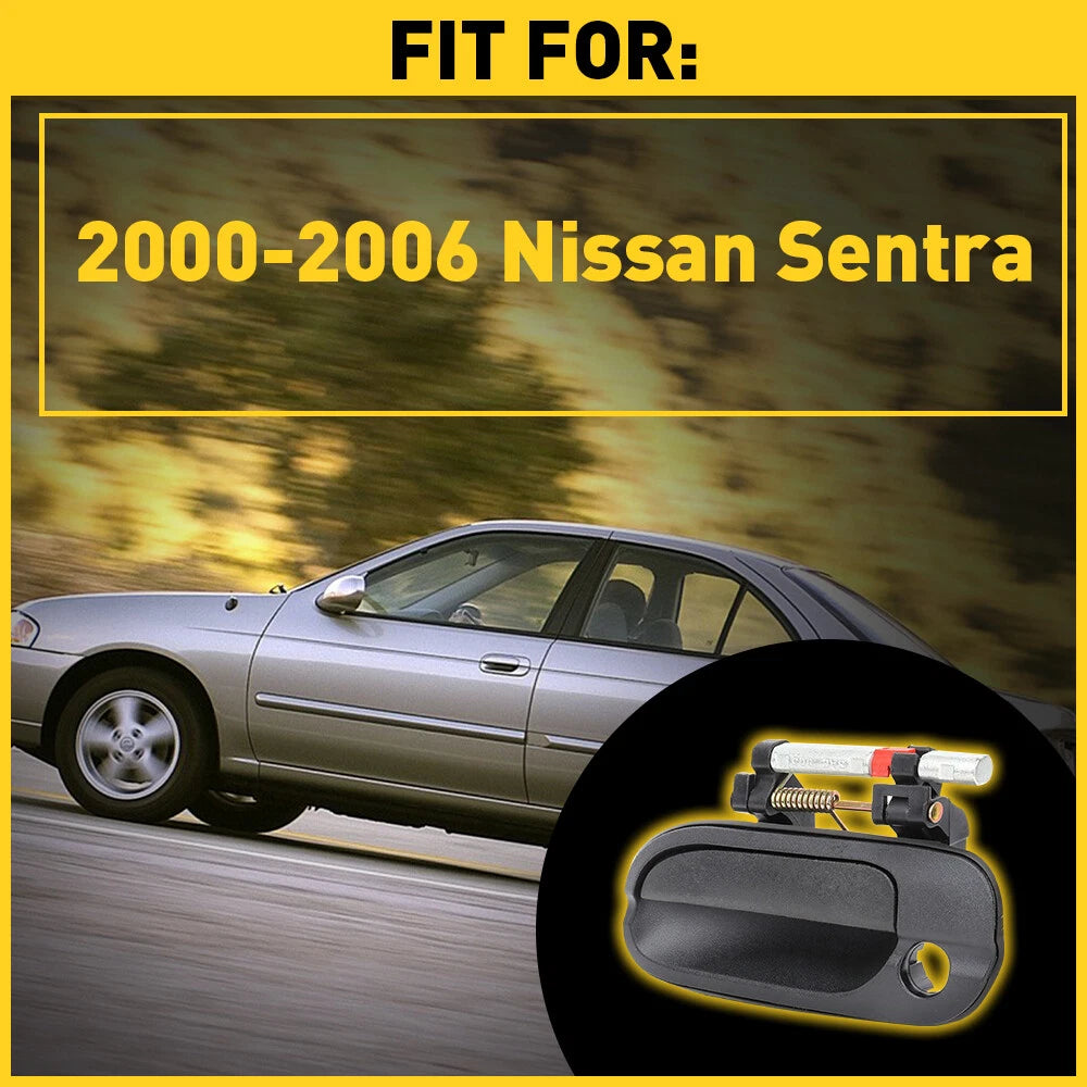 Left Driver Front Side Outside Exterior Door Handle For Nissan Sentra 2000-2006 6B93BC-57