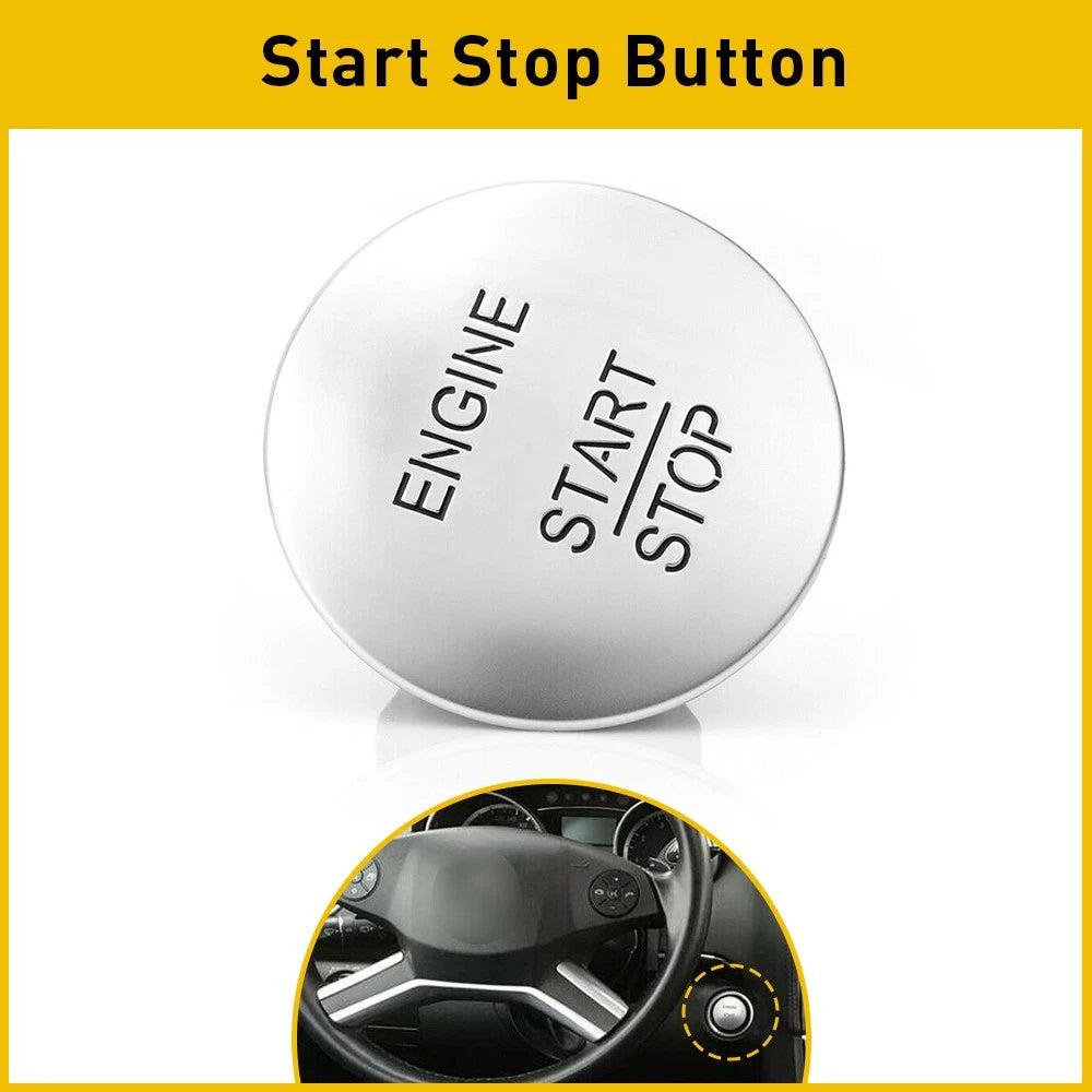 Keyless Push Start Stop Button Go Engine Switch Ignition for Mercedes Benz 6B93BC-57