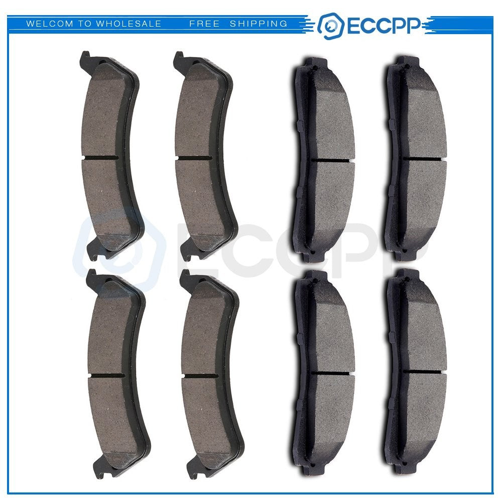 Front Rear Ceramic Brake Pads For Ford Explorer Ford Ranger Mercury Mountaineer 6B93BC-57