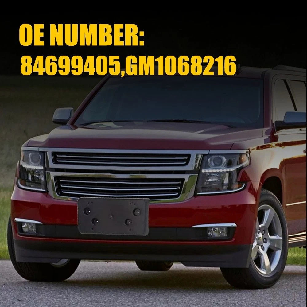 For 2021-2023 Chevrolet Suburban Tahoe Front License Plate Tag Bracket Holder EA 6B93BC-57