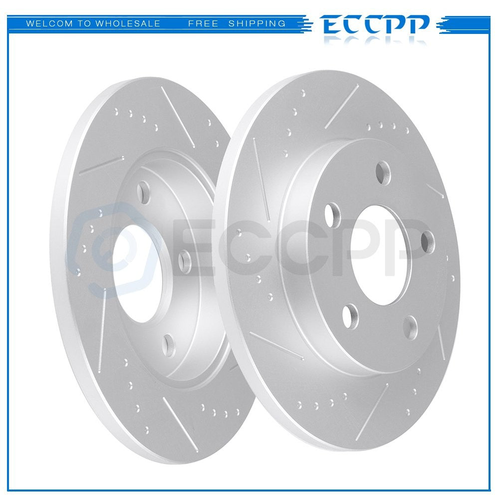 Rear Brake Disc Rotors For Buick Allure Chevrolet Impala Pontiac Grand Prix 6B93BC-57