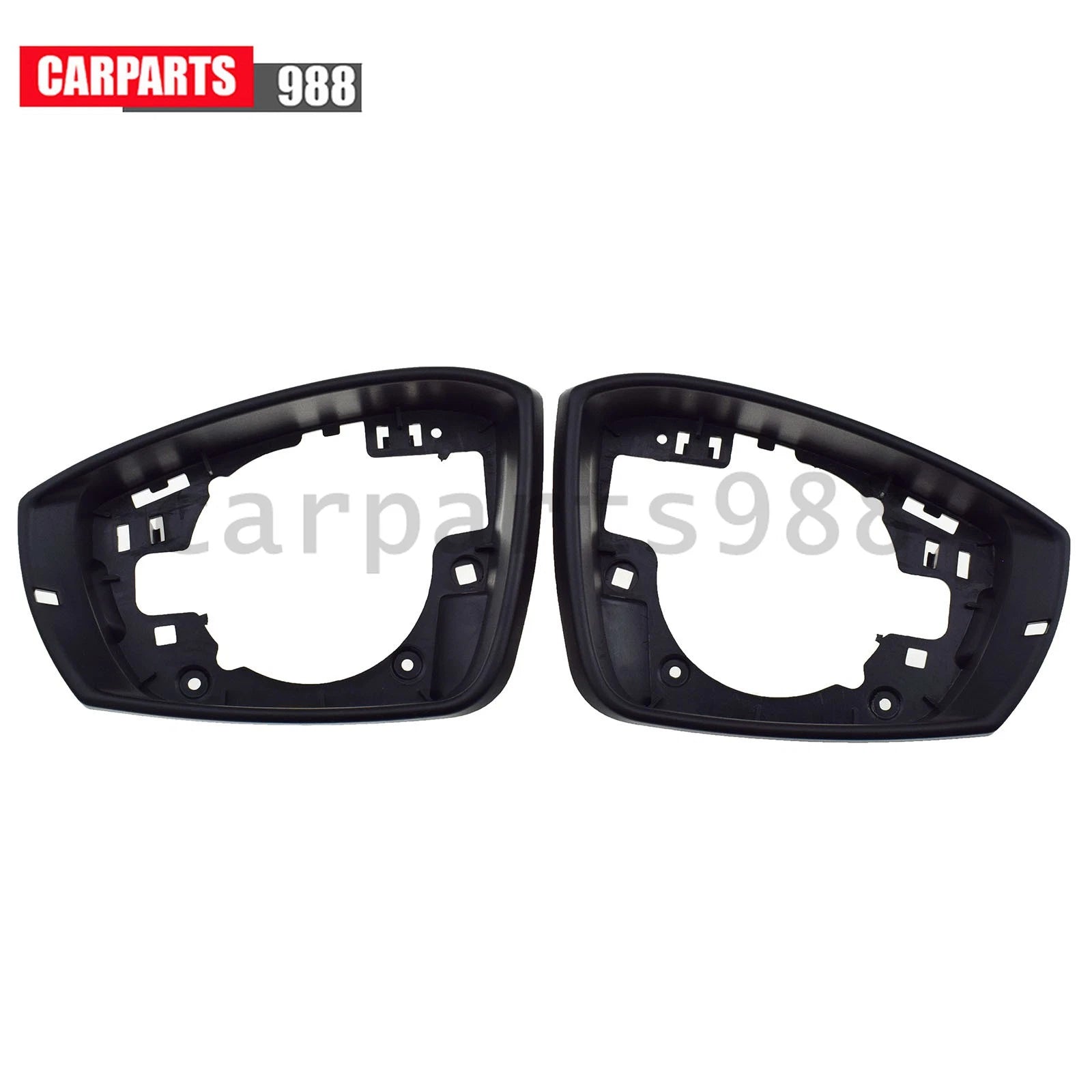 Left Right Rearview Mirror Frame Cover Fit For 2010-2016 VW Polo 6R0857601B 6B93BC-57