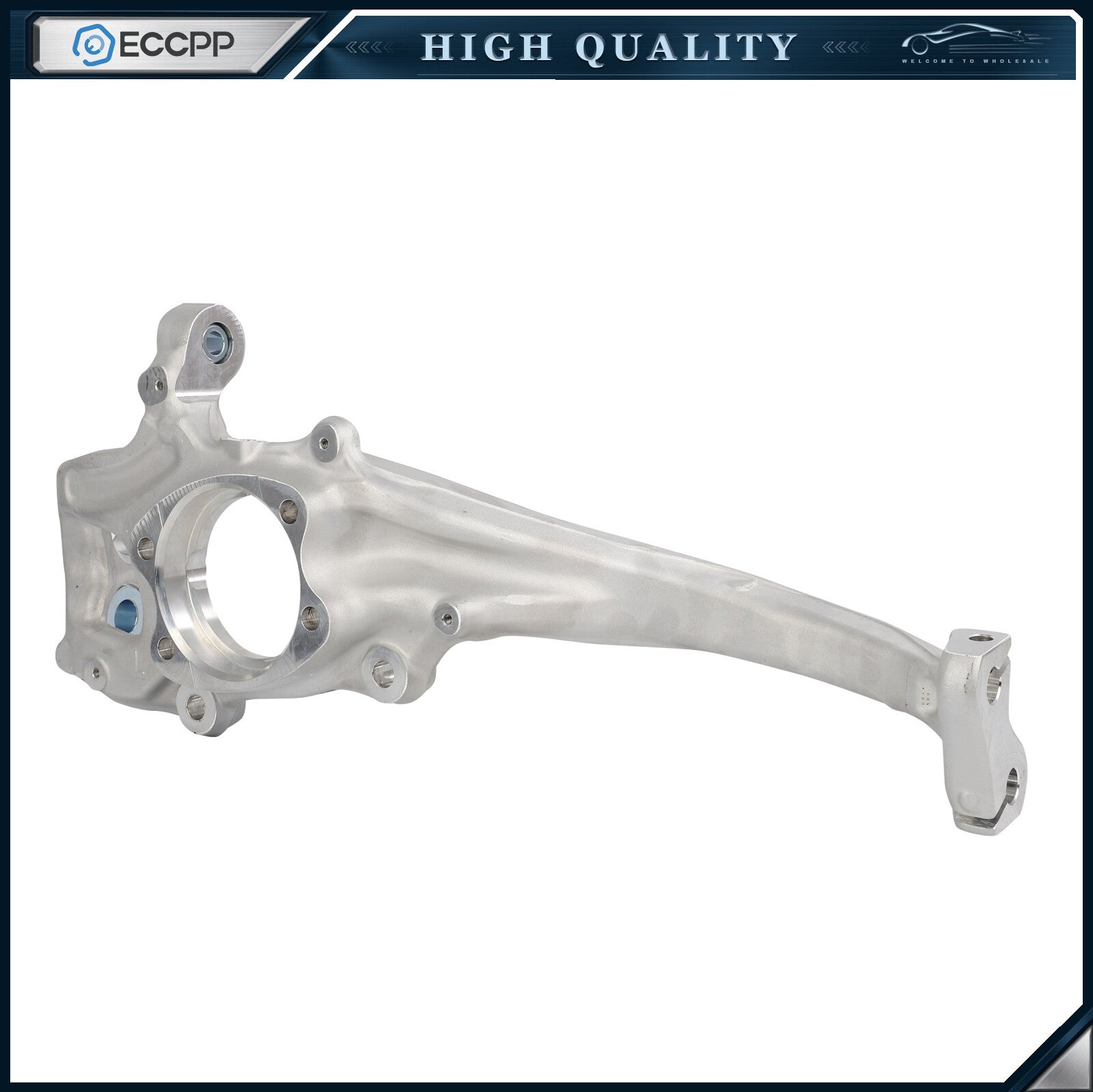 1X Front Driver Side Steering Knuckle For Audi A4 Quattro A5 Q5 S4 2010-2012 6B93BC-57