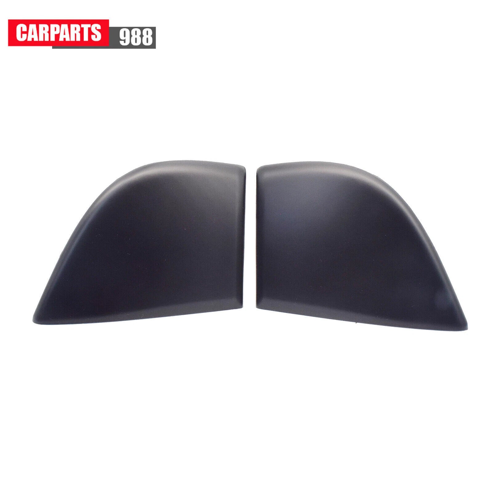 Pair For Tesla Model 3 2017-2022 Left Right Side Rearview Mirror Cap Cover Black 6B93BC-57