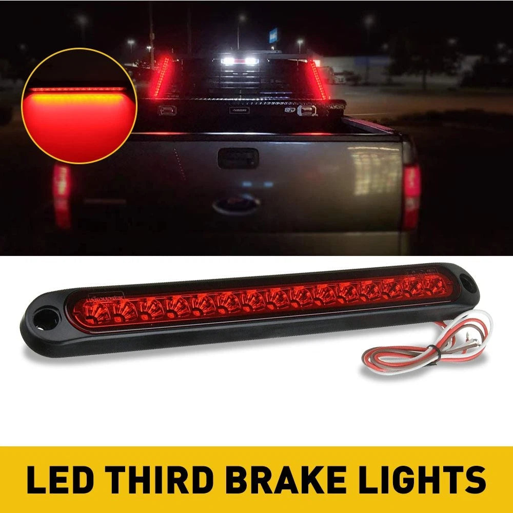 LED Brake Stop Strip Turn Tail Bar Light 10" Truck Trailer Waterproof Lights EOA 6B93BC-57