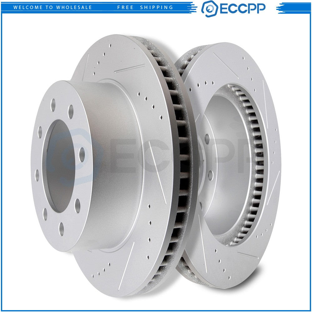 353mm Pair Front Disc Brake Rotors for 2006 2007 2008 Dodge Ram 1500 2500 3500 6B93BC-57