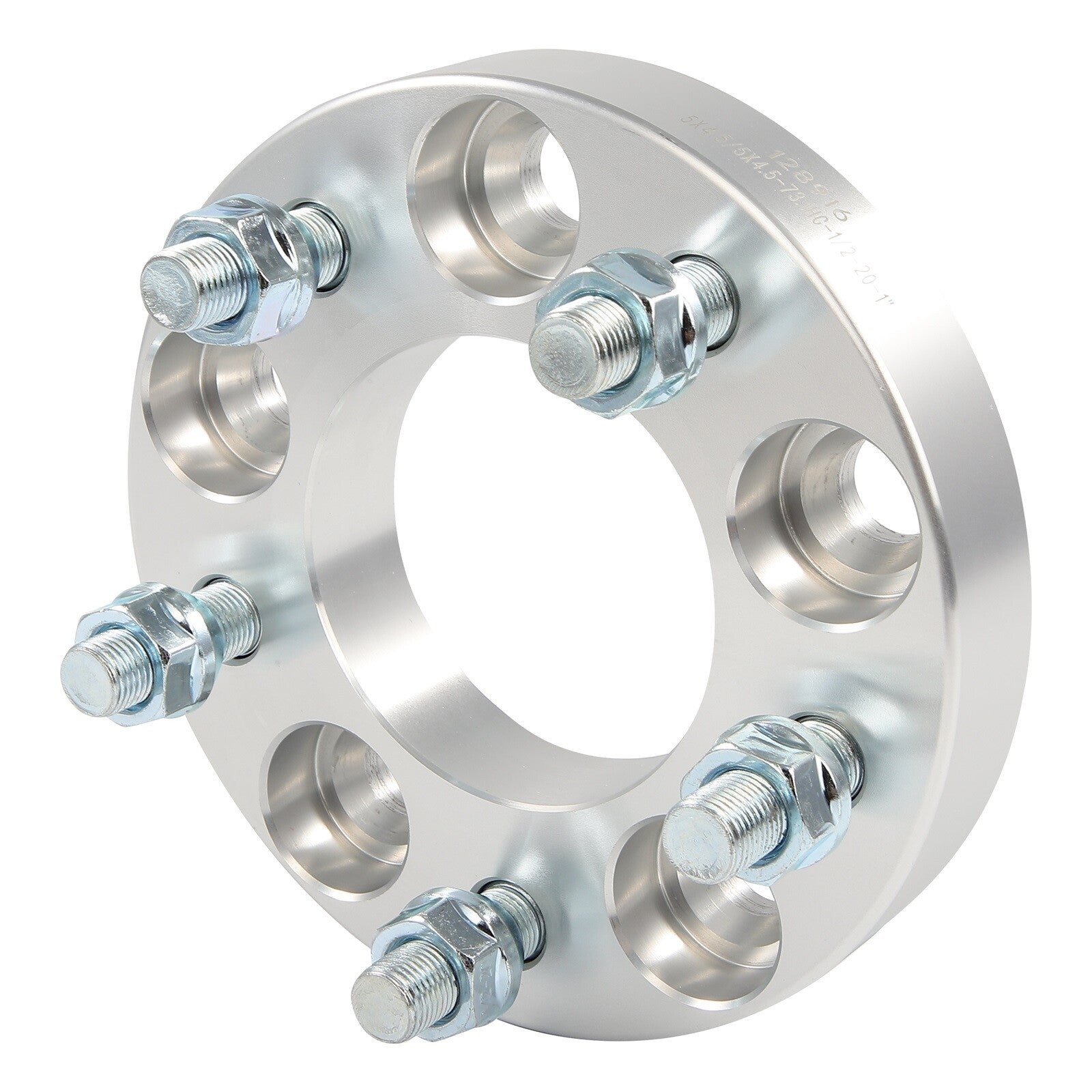 2 Pcs 1" 5x4.5 Wheel Spacers 1/2"x20 For Ford Mustang Ranger Jeep Wrangler TJ YJ 6B93BC-57