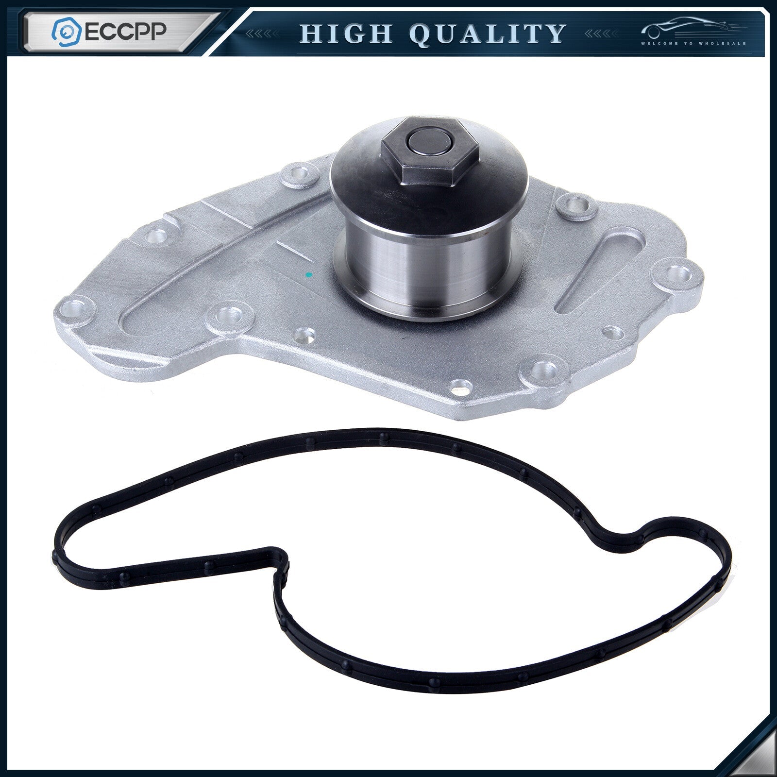 ECCPP Water Pump W/ Gasket CGVA 05-11 Fits Chrysler Dodge Volkswagen V6 3.5 4.0L ECCPP