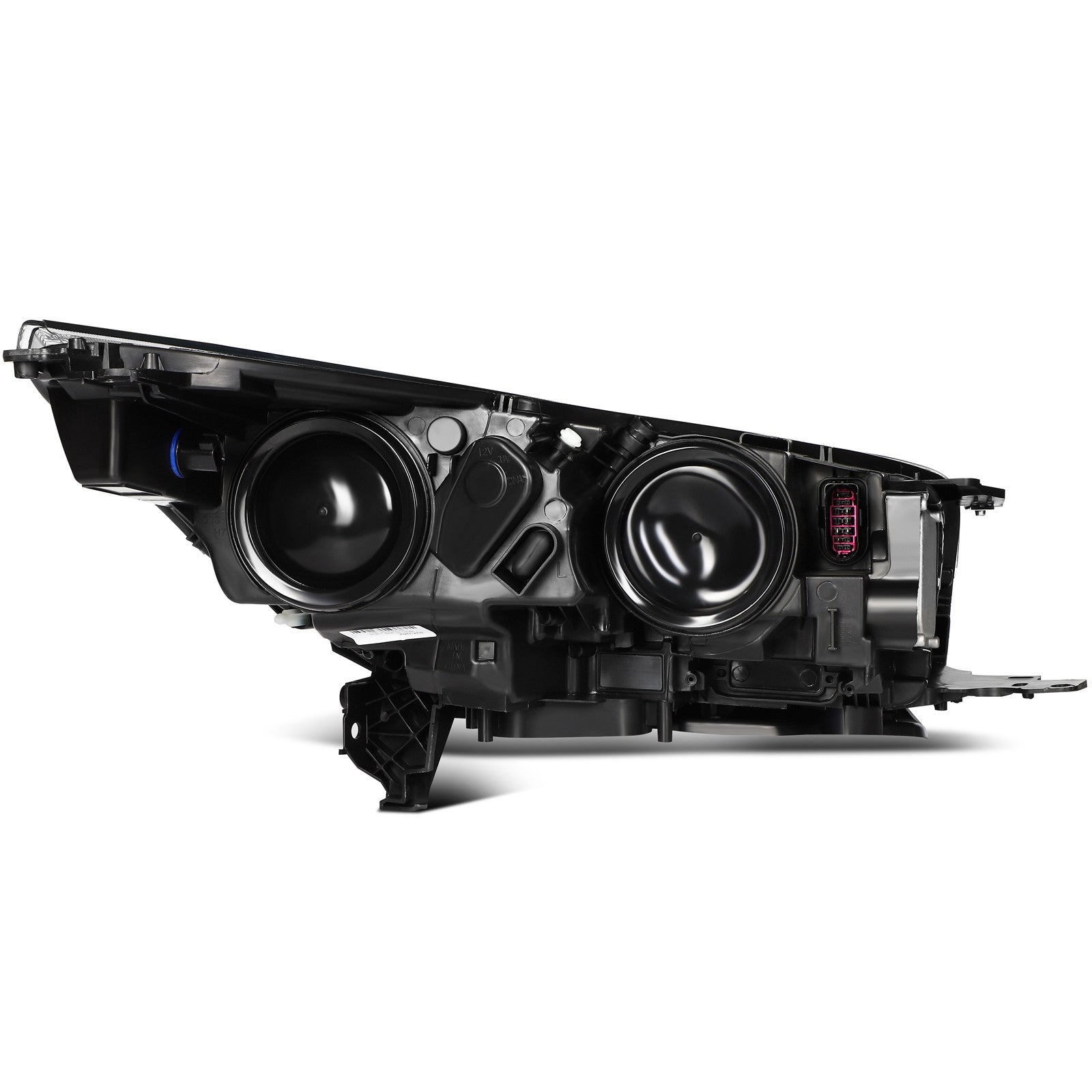 Driver Left Side Headlight Assembly For 2017-2019 For Ford Escape Black Amber 6B93BC-57