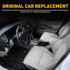 Fits 2012-2015 Honda Civic Center Console Cover Front Door Armrest Skin Leather 6B93BC-57
