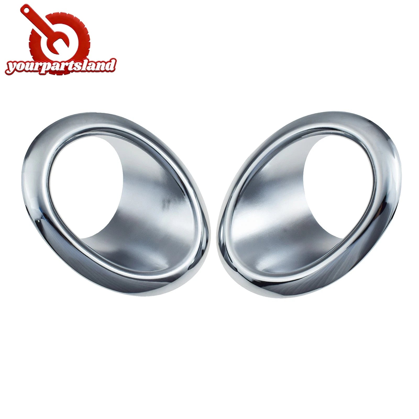 For NISSAN X-TRAIL XTRAIL T31 2011 2012 Chrome Front LH RH Lamp Cover Fog Light 6B93BC-57