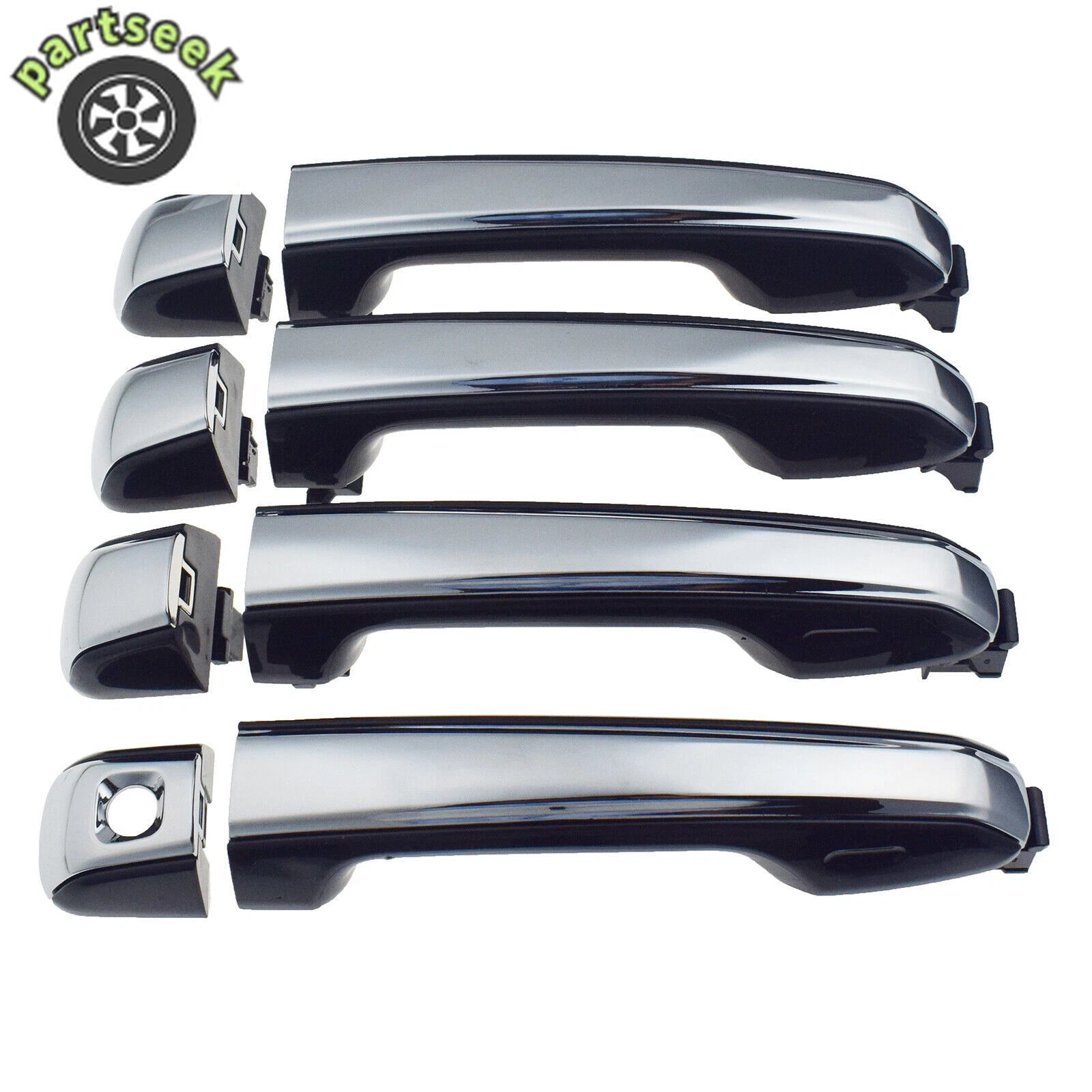 4PCS Front Rear Left Right Door Handle For 2010-2021 Lexus GX460 Toyota 4Runner 6B93BC-57