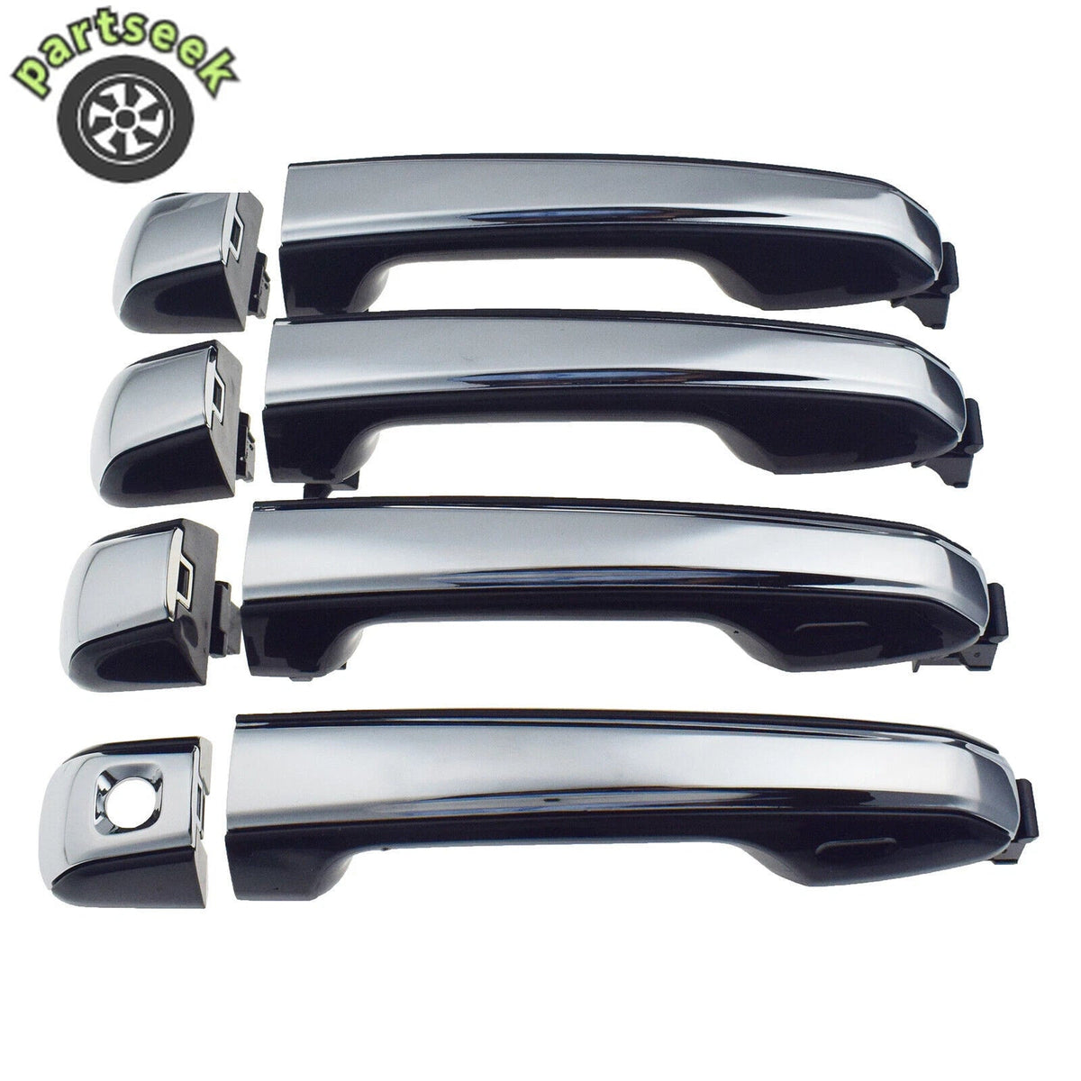 4PCS Front Rear Left Right Door Handle For 2010-2021 Lexus GX460 Toyota 4Runner 6B93BC-57