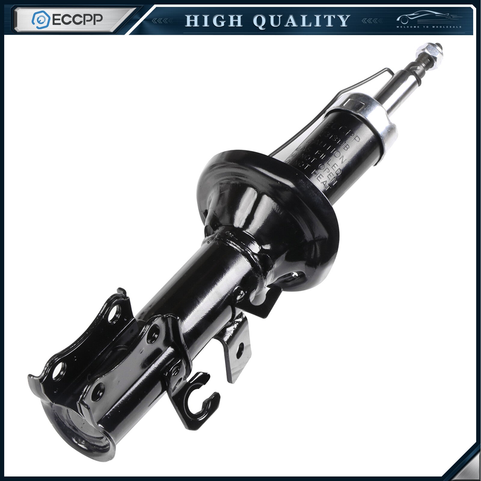 Front Rear Struts Shocks For 2002-2005 Kia Rio Left Right ECCPP ECCPP