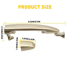 For 04-10 Toyota Sienna Outside Exterior Sliding Door Handle Left or Right Rear 6B93BC-57