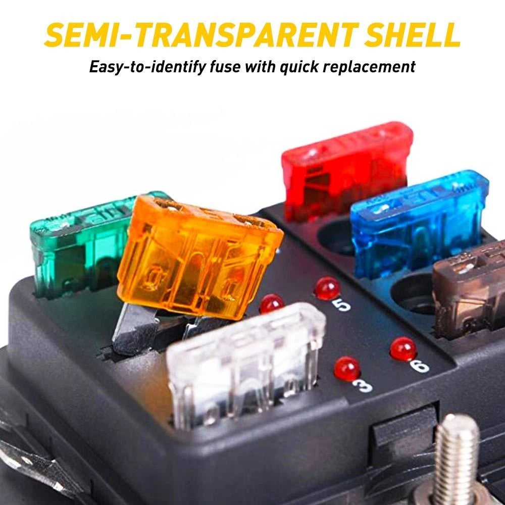 220pcs Micro Low Profile Blade Fuse Mini Assortment Set Fits Car Boat SUV 2-35A 6B93BC-57